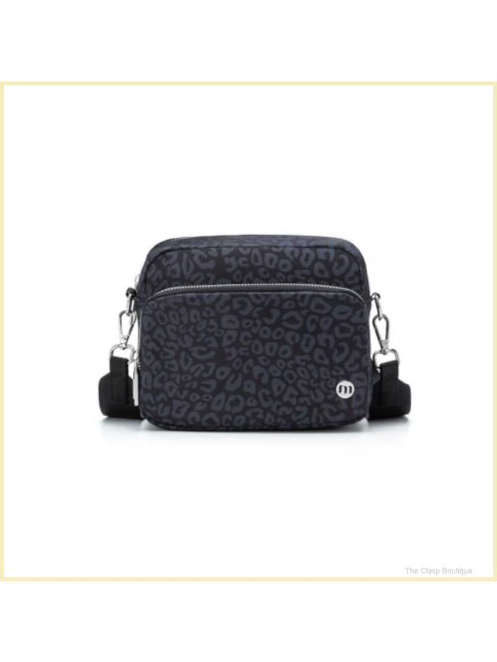 Water-Resistant Nylon Mini Crossbody Bag Expandable Travel Purse